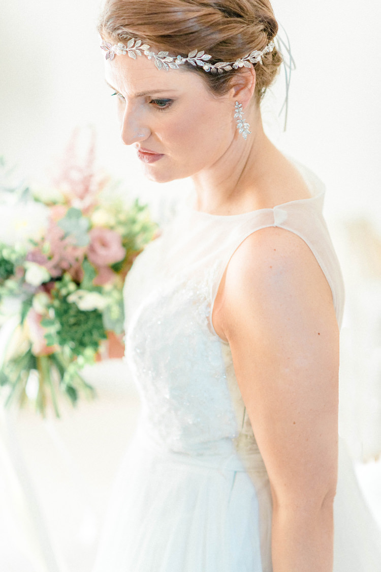 Hair Vine Bride Bridal Accessory Newton Hall Wedding Sarah-Jane Ethan Photography