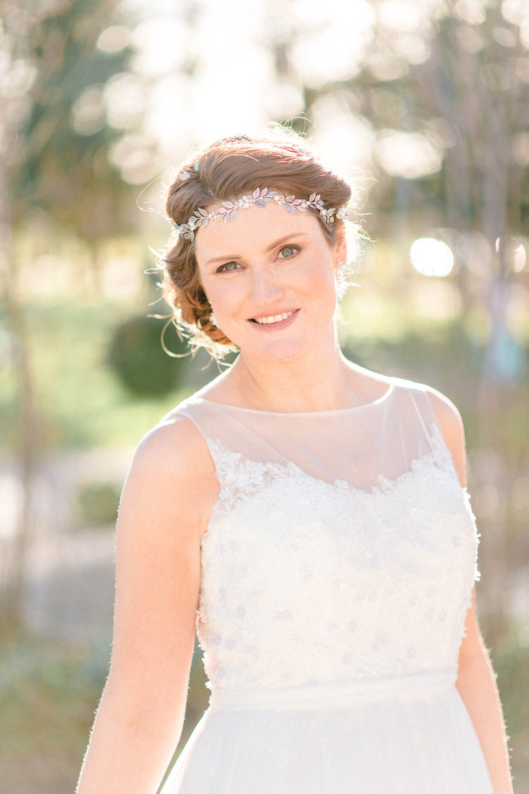 Bride Bridal Make Up Hair Style Newton Hall Wedding Sarah-Jane Ethan Photography