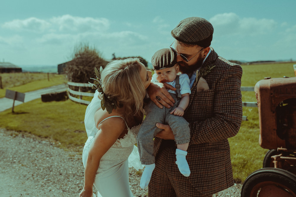 Page Boys Baby Chinos Flat Cap Braces Northside Farm Wedding Belle Art Photography