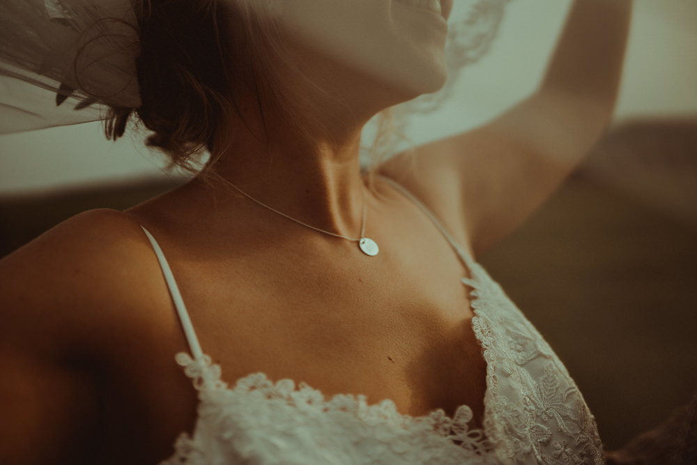 Necklace Bride Bridal Northside Farm Wedding Belle Art Photography