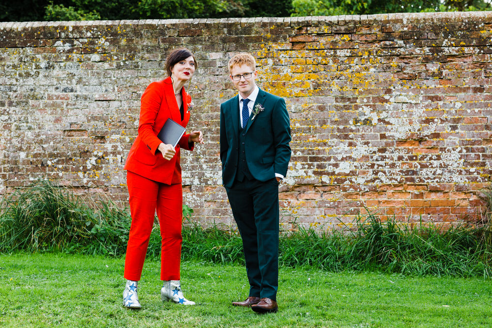 Secret Barn Sussex Wedding Rainbow Colourful Yvonne Lishman Photography