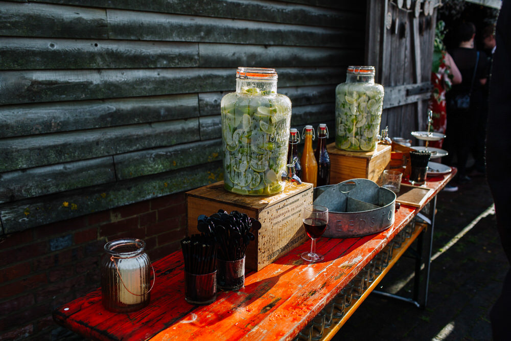 Secret Barn Sussex Wedding Rainbow Colourful Yvonne Lishman Photography