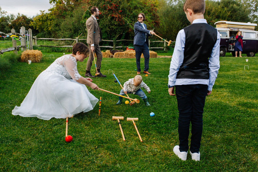 Secret Barn Sussex Wedding Rainbow Colourful Yvonne Lishman Photography