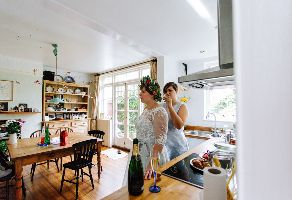 Secret Barn Sussex Wedding Rainbow Colourful Yvonne Lishman Photography