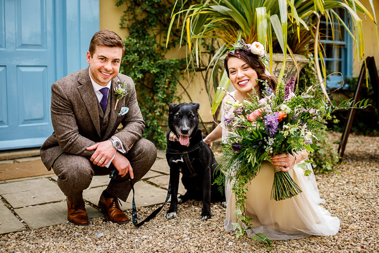 Pet Dog South Farm Wedding Midsummer Night's Dream Lina and Tom Photography