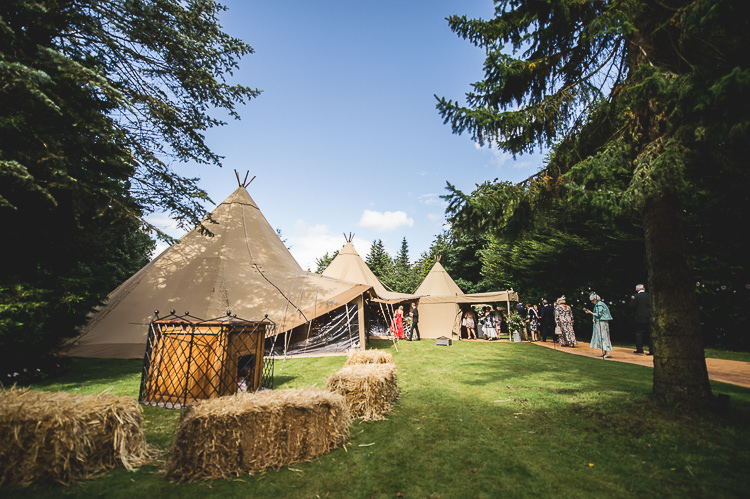 Tipi Garden Wedding Wedding Foxley Photography