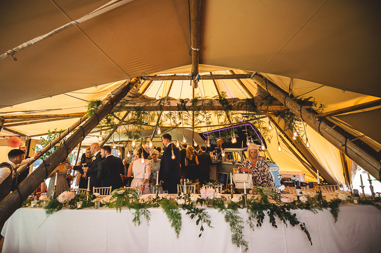 Tipi Garden Wedding Wedding Foxley Photography