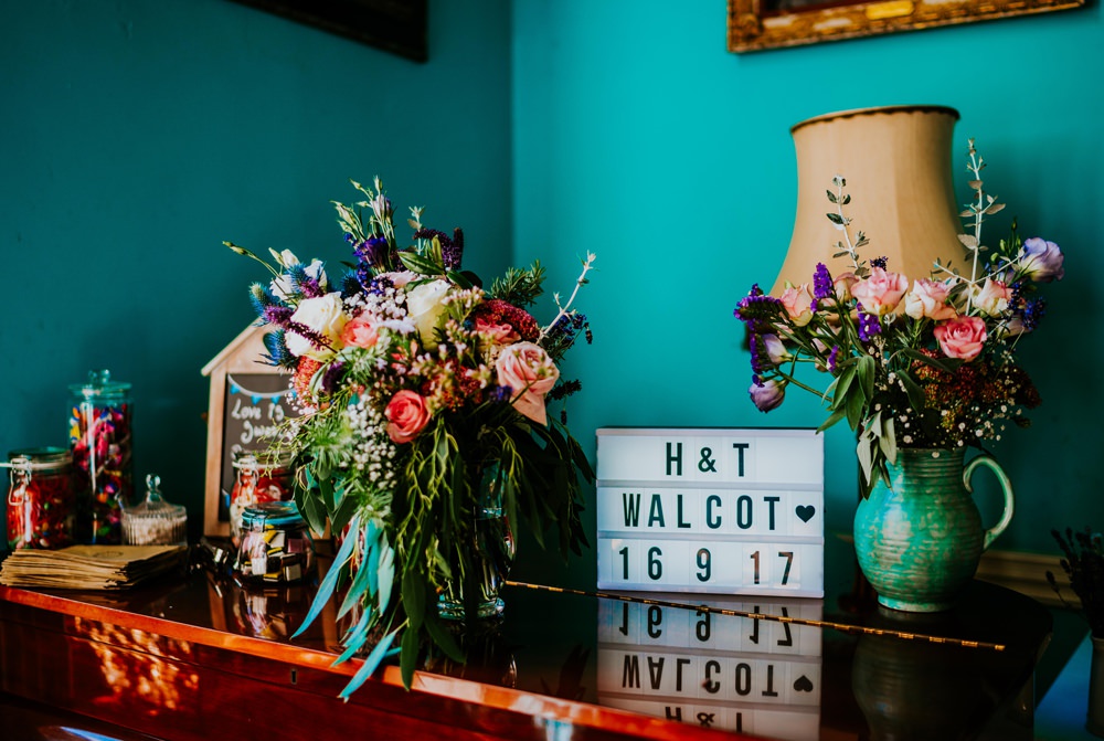 Flowers Bouquet Bride Bridal Pink Rose Fresia Foliage Greenery Lilac Walcot Hall Wedding Shropshire Bridgwood Wedding Photography