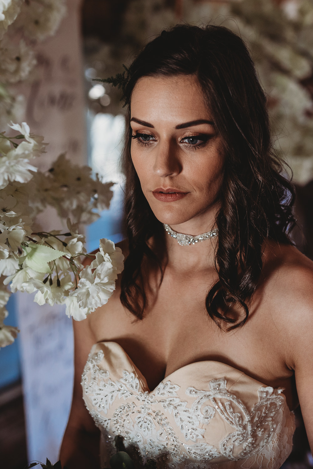 Bride Bridal Make Up Barn Wedding Ideas Thyme Lane Photography