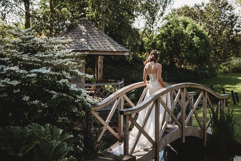 Dress Gown Bride Bridal Lace Strapless Train Barn Wedding Ideas Thyme Lane Photography