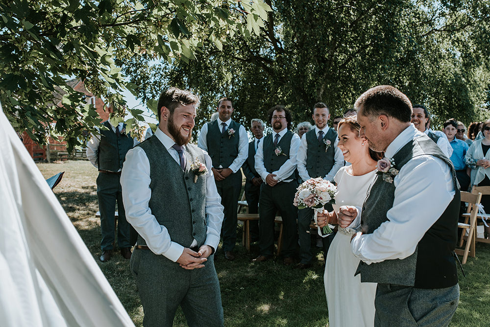 Blithfield Lakeside Barns Wedding Daniel McClane Photography