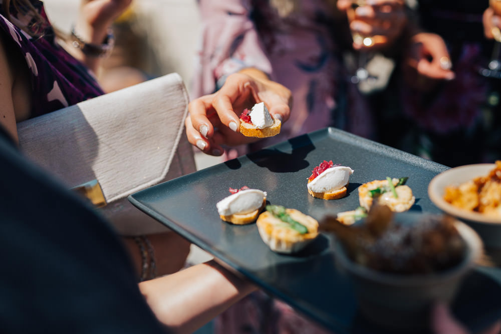 Canapes Ceridwen Centre Wedding Love Seen Photography