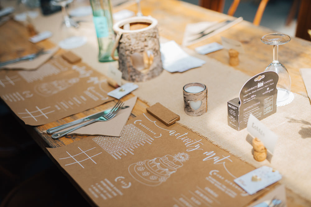 Activity Place Mat Game Entertainment Ceridwen Centre Wedding Love Seen Photography
