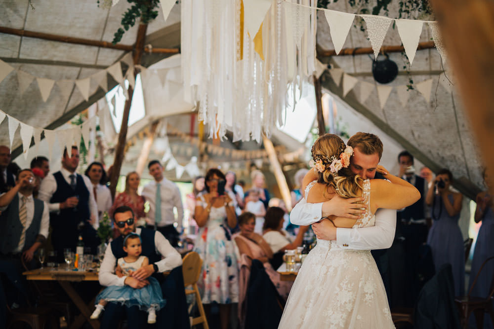Hanging Hoop Ribbon Lace Decor Bunting Ceridwen Centre Wedding Love Seen Photography