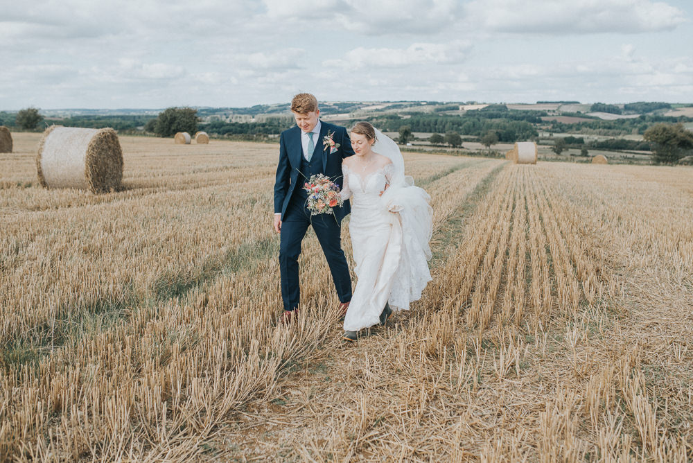 Countryside Wedding Cotswolds Kate Waters Photography