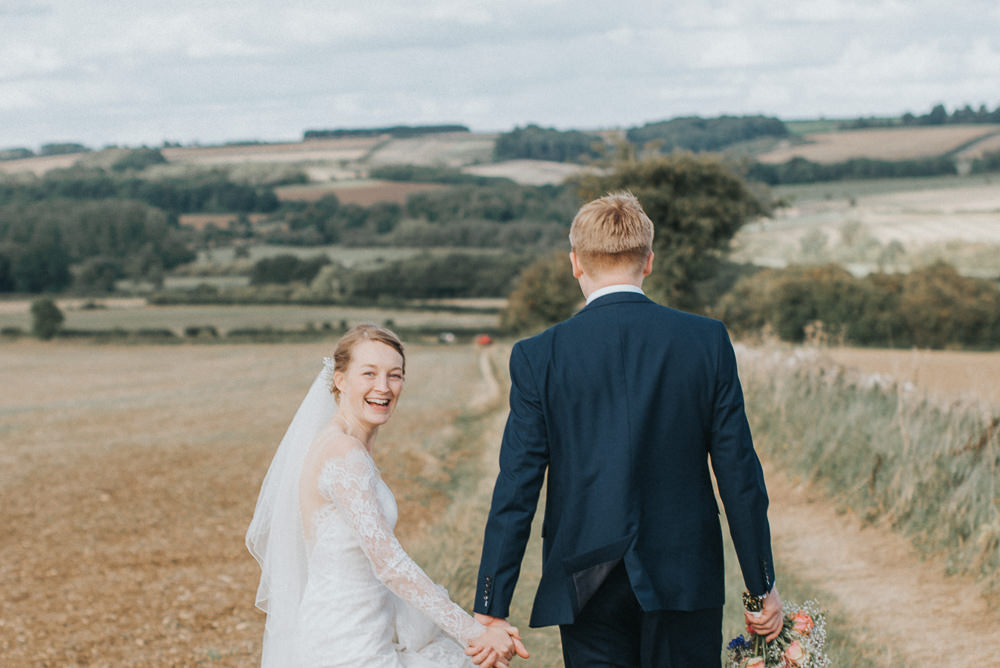 Countryside Wedding Cotswolds Kate Waters Photography