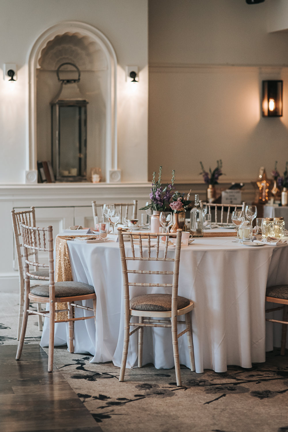 Chiavari Chairs Reception Folly Farmhouse Mackworth Wedding Pear&Bear Photography