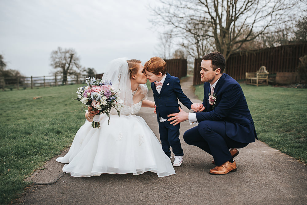 Page Boy Son Folly Farmhouse Mackworth Wedding Pear&Bear Photography