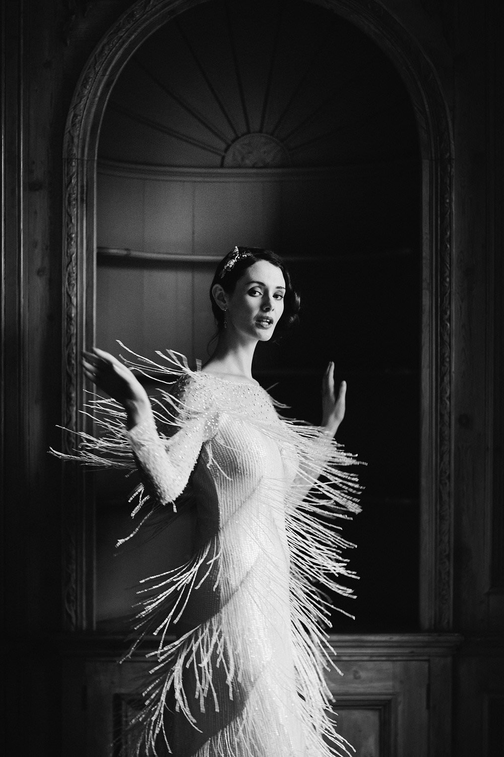 Glamorous Vintage Eggington House Wedding Ideas David Jenkins Photography