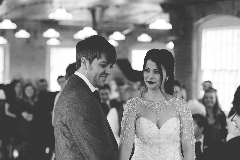 Industrial Winter Wedding Reality Photography