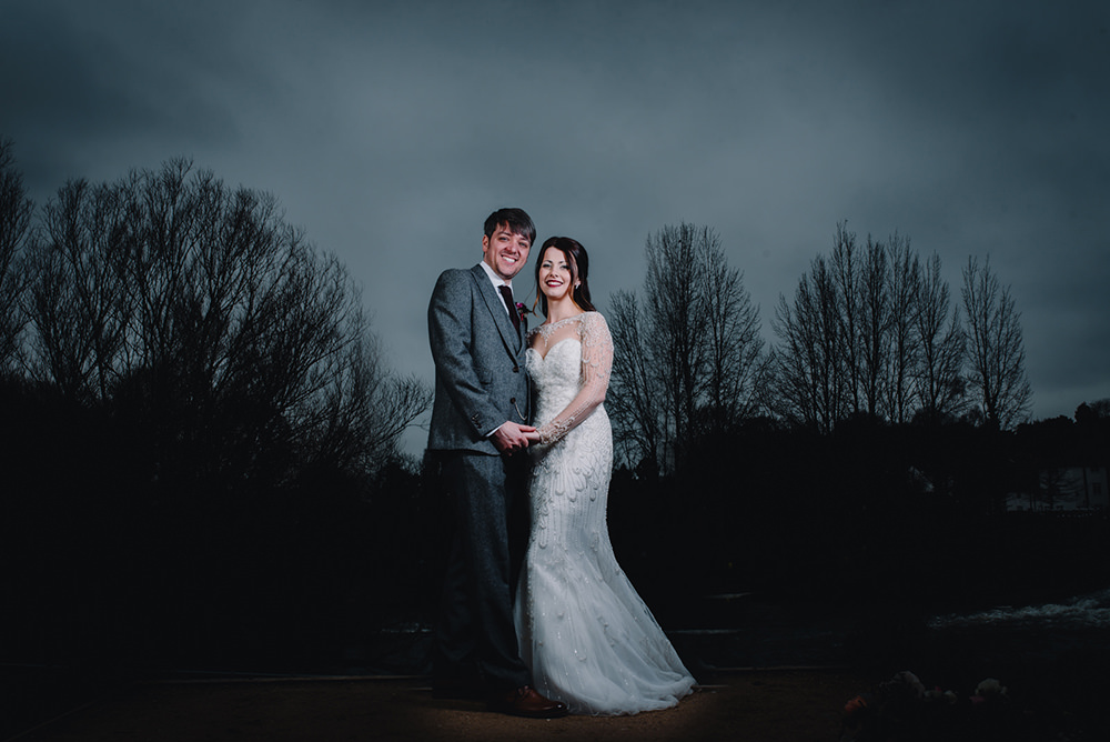 Industrial Winter Wedding Reality Photography