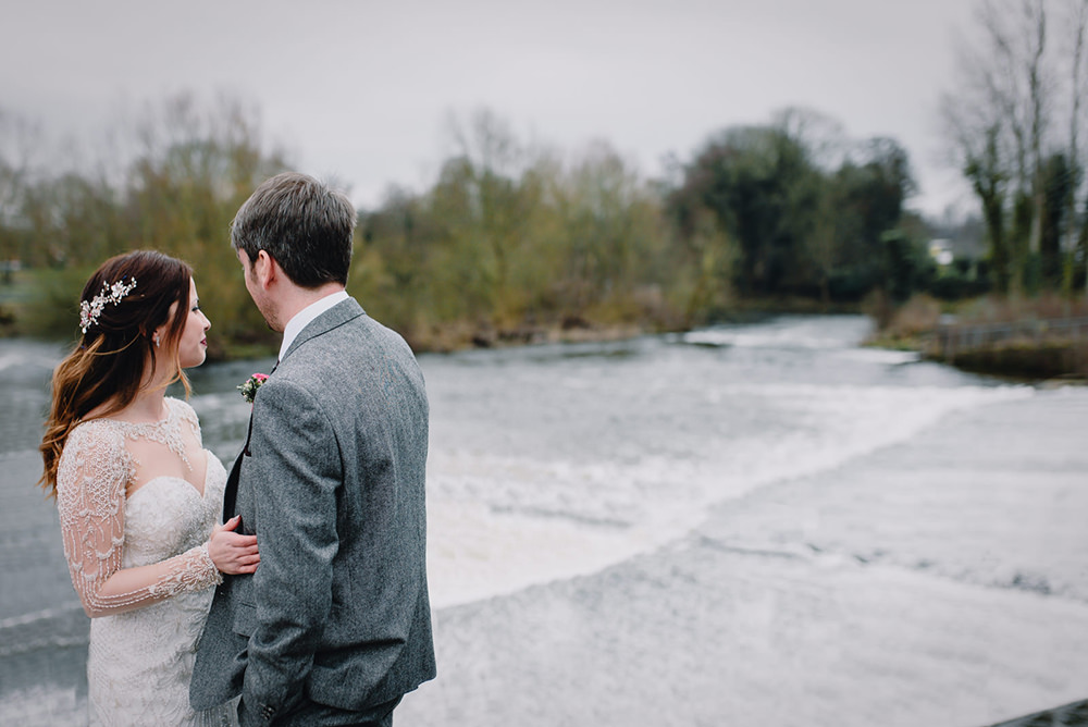Industrial Winter Wedding Reality Photography