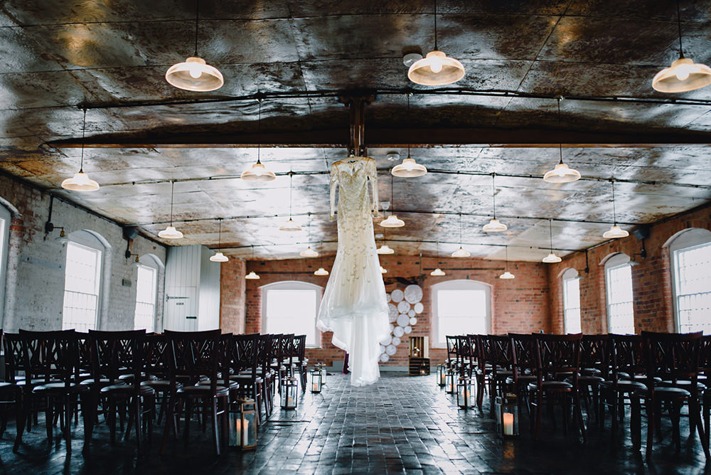 Industrial Winter Wedding Reality Photography
