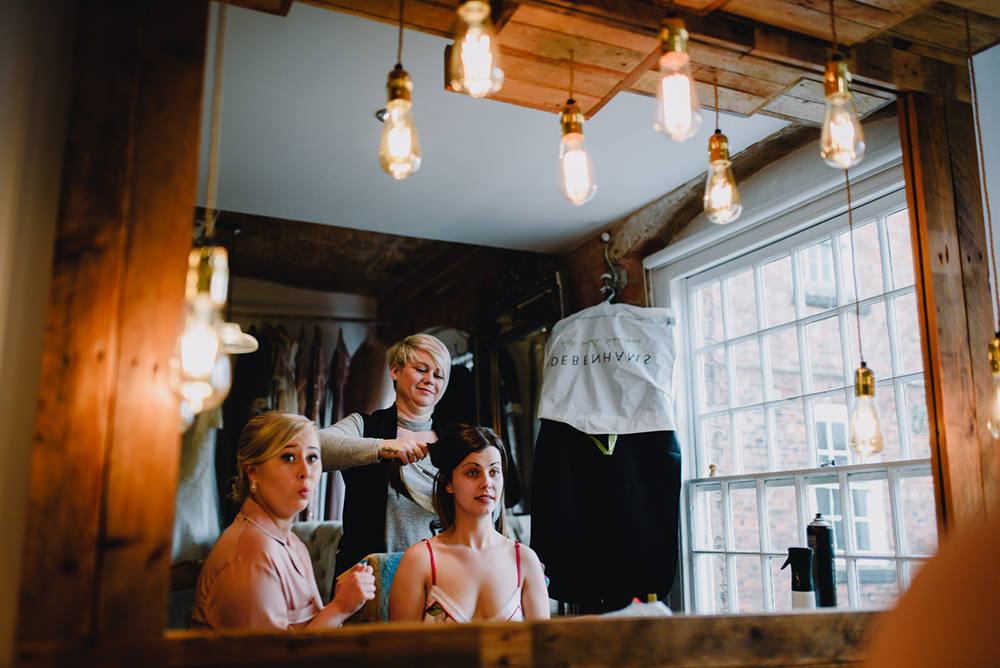 Industrial Winter Wedding Reality Photography