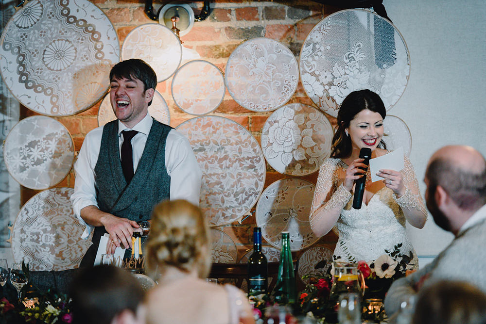 Industrial Winter Wedding Reality Photography