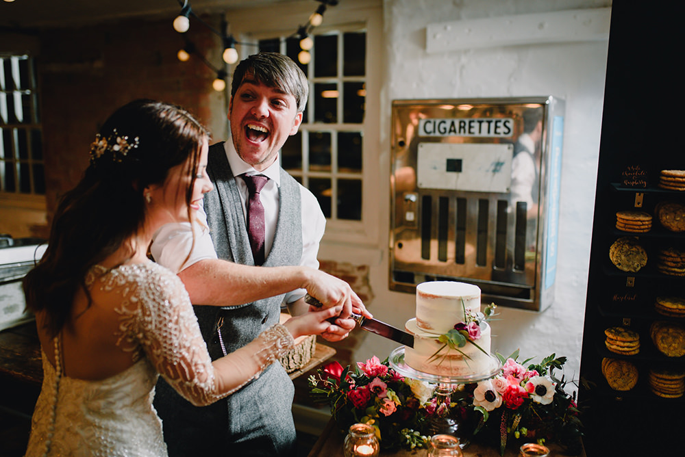 Industrial Winter Wedding Reality Photography