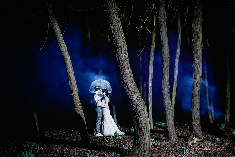 Industrial Winter Wedding Reality Photography