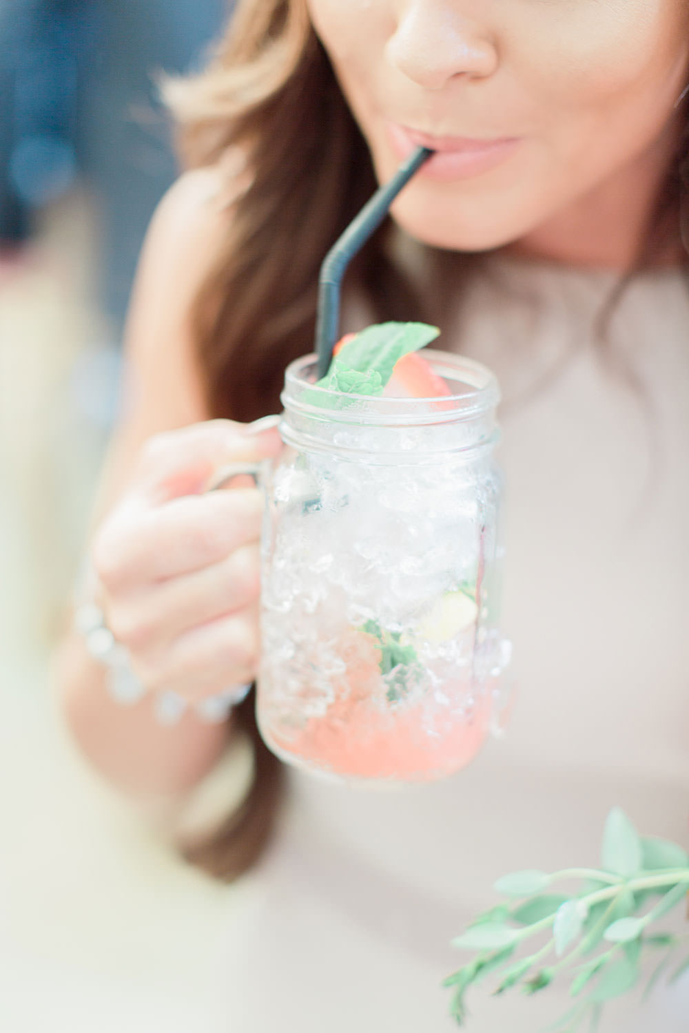 Jar Jam Drinks Straws Marsala Gold Wedding Carn Patrick Photography
