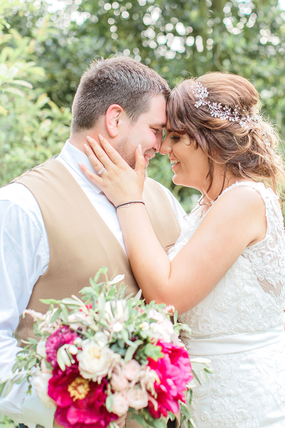 Marsala Gold Wedding Carn Patrick Photography