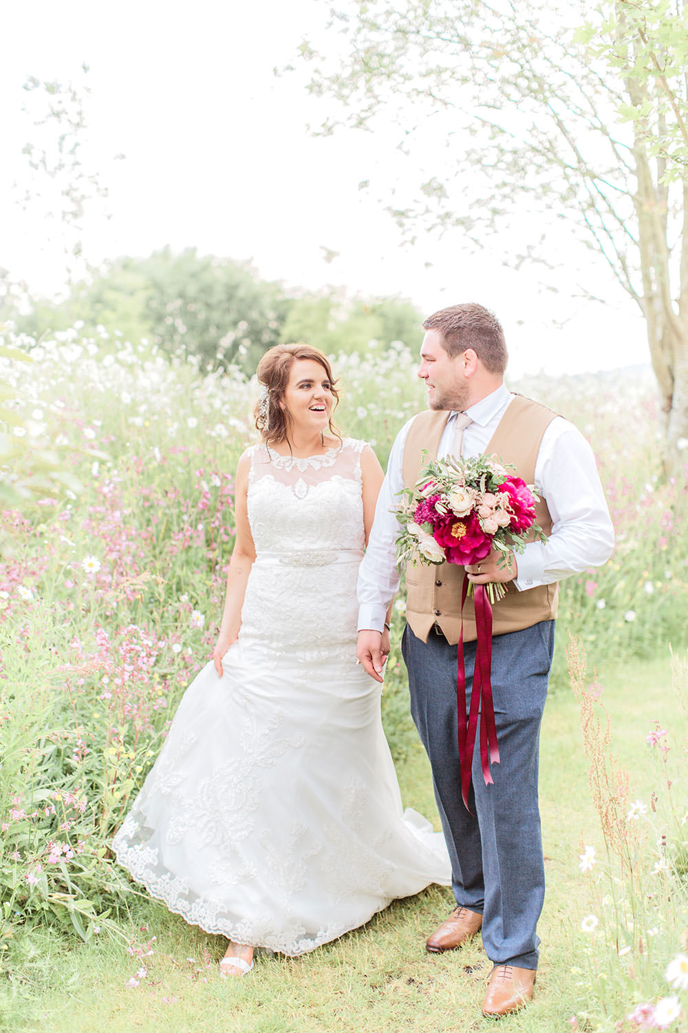 Marsala Gold Wedding Carn Patrick Photography