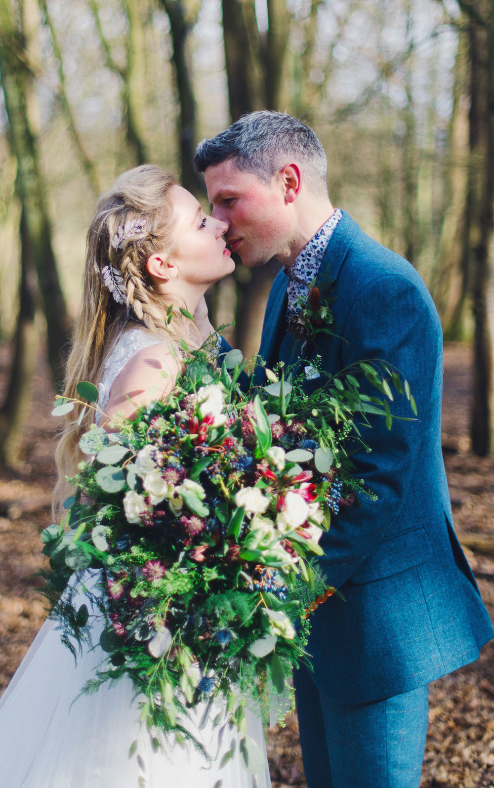 Nordic Woodland Elopement Wedding Ideas Nina Wernicke Photography