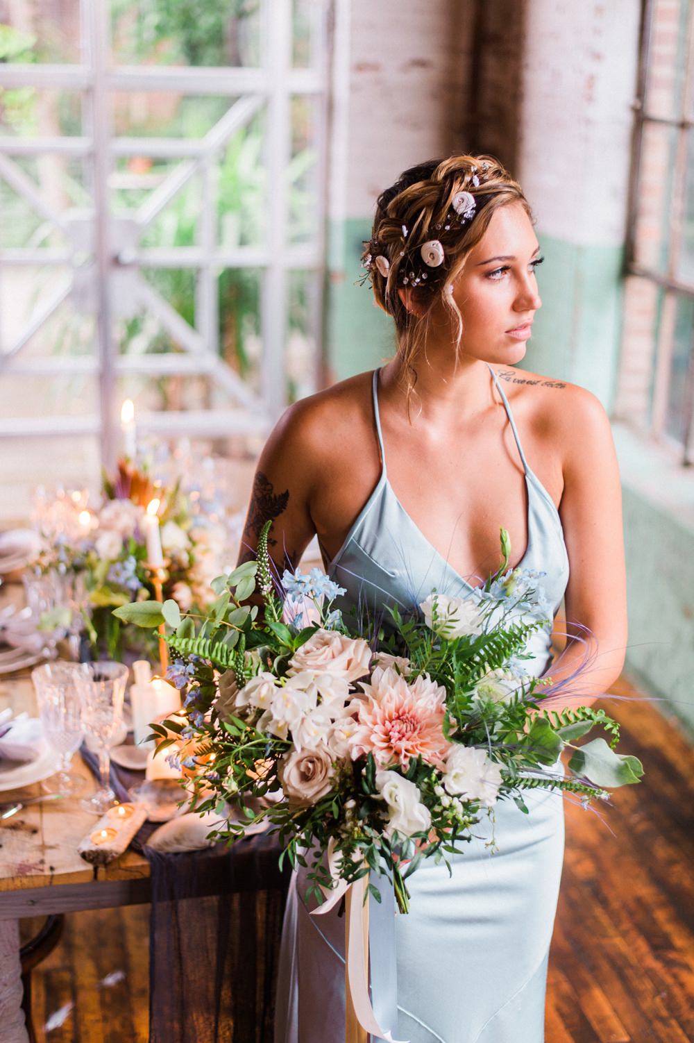 Ocean Wedding Ideas Industrial Rachel Watkinson Photography
