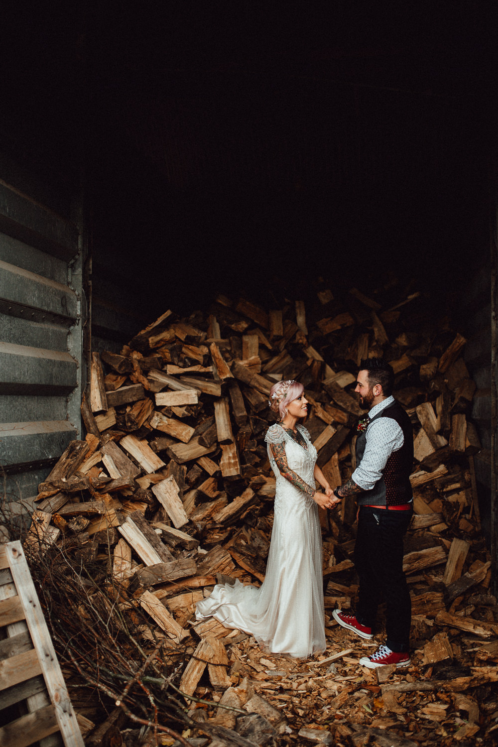 Maggie Sottero Dress Gown Bride Bridal Beaded Sleeves Cap Back Sheer Oxleaze Barn Wedding Emily and Steve Photography