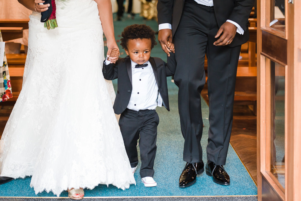 Page Boy Tuxedo Converse Stoke Place Wedding Hannah McClune Photography