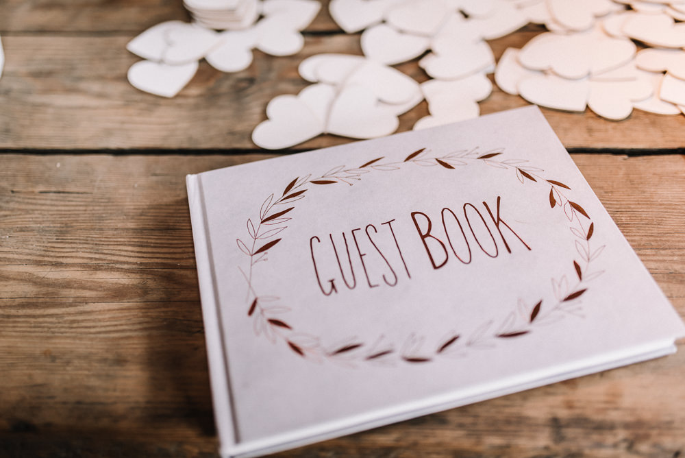 Guest Book Stone Barn Wedding Oobaloos Photography