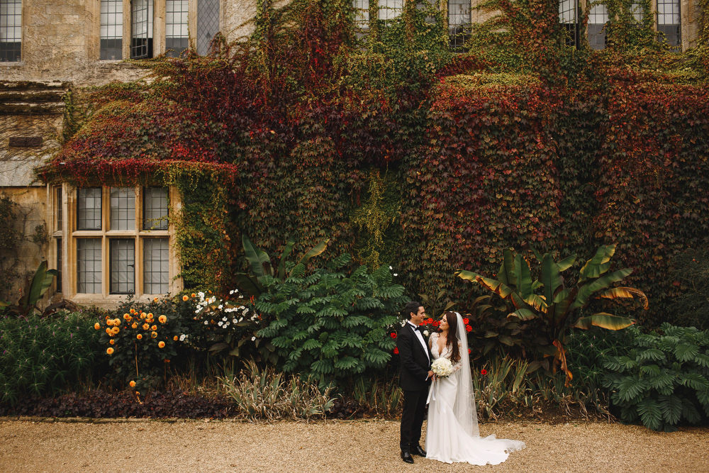 Cotswolds Royal Castle Summer Autumn Traditional Classic Elegant Ivy Bride Groom Portraits | Sudeley Castle Wedding ARJ Photography