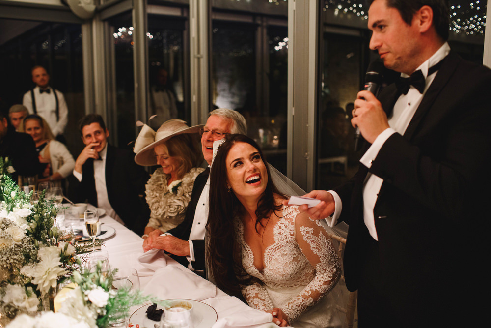 Cotswolds Royal Castle Summer Autumn Traditional Classic Elegant Bride Groom Dinner Reception Speeches | Sudeley Castle Wedding ARJ Photography