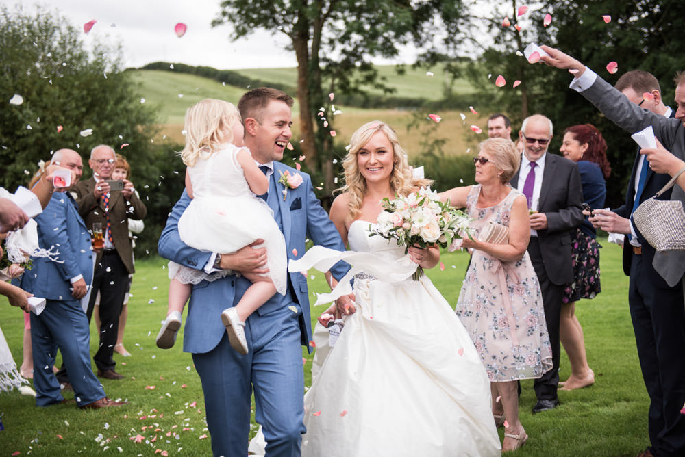 Confetti Throw Tythe Barn Priston Mill Wedding Eleanor Jane Photography