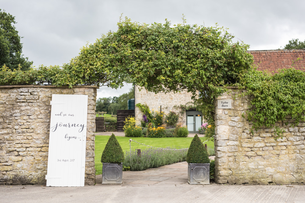 Door Sign Wooden Rustic Tythe Barn Priston Mill Wedding Eleanor Jane Photography