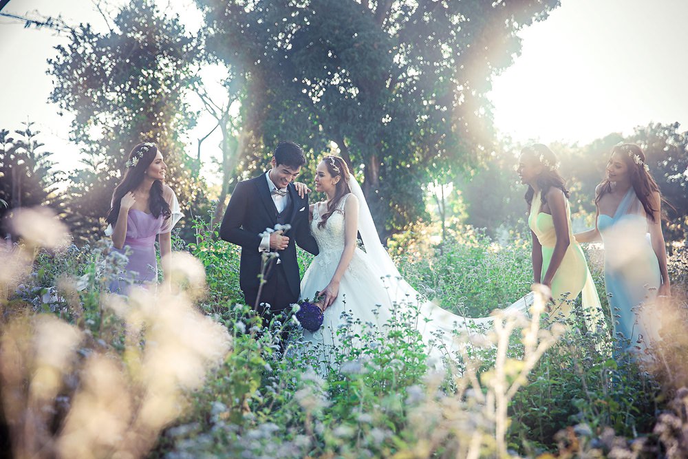 CocoMelody Wedding Bridesmaid Dresses Gowns Bridal