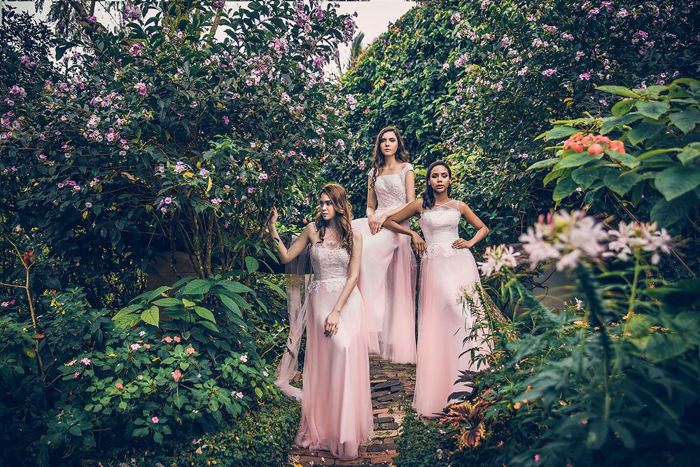 CocoMelody Wedding Bridesmaid Dresses Gowns Bridal