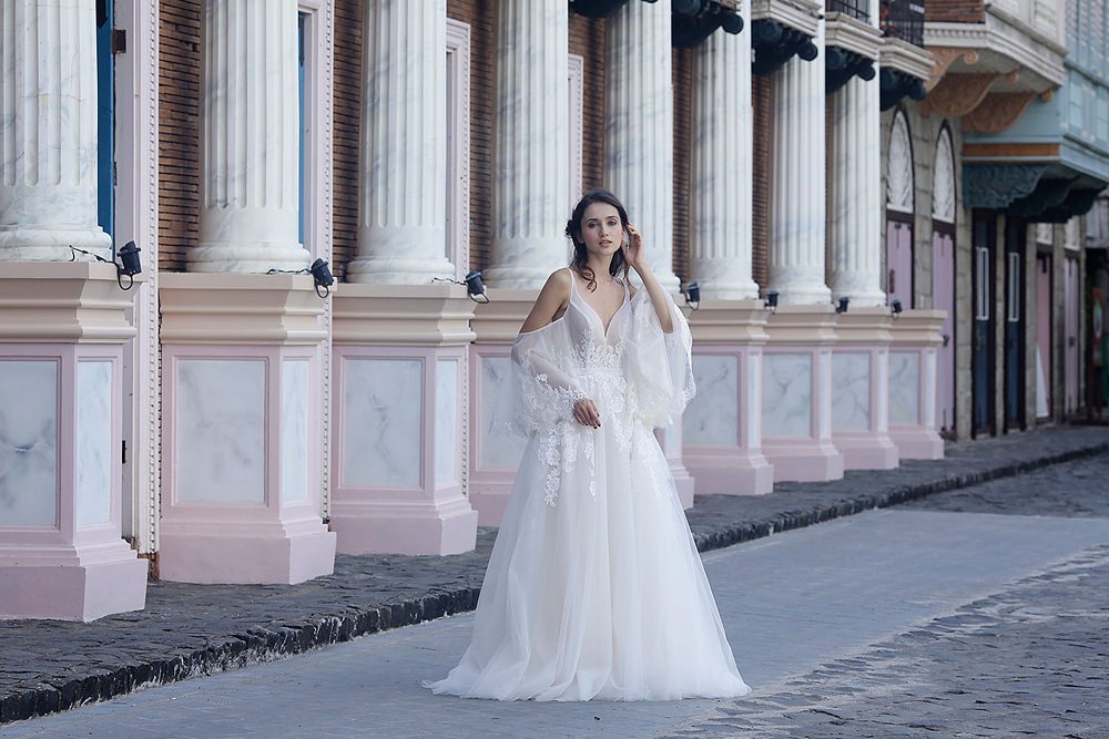 CocoMelody Wedding Bridesmaid Dresses Gowns Bridal