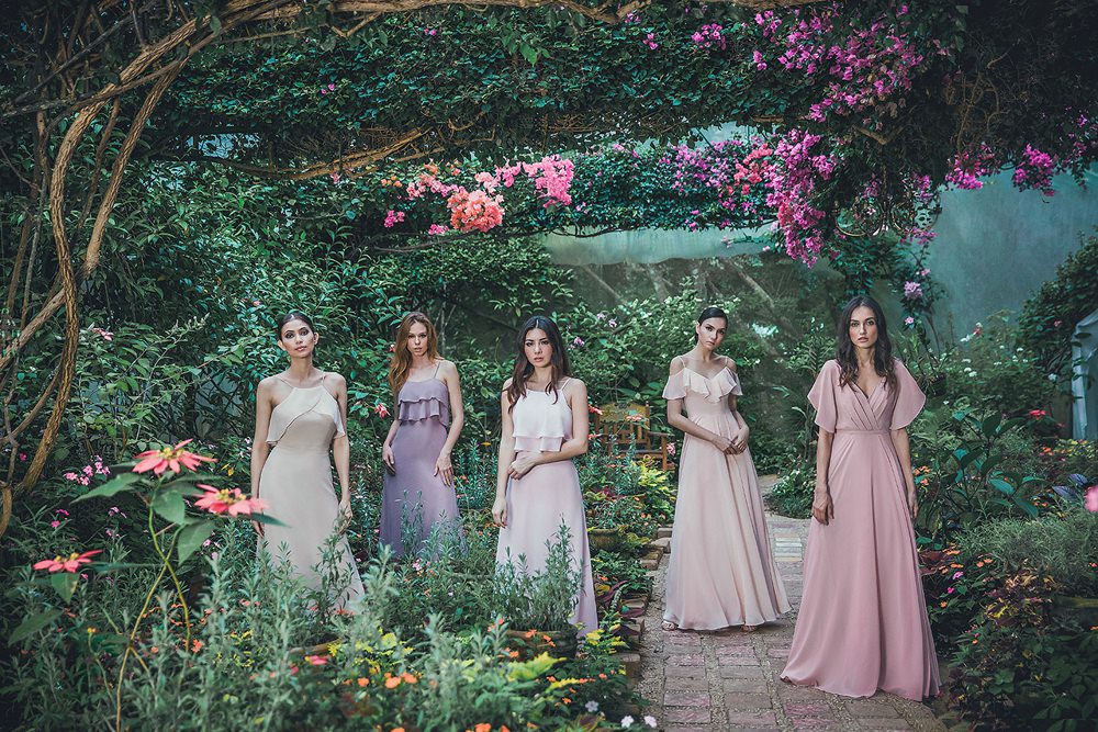 CocoMelody Wedding Bridesmaid Dresses Gowns Bridal