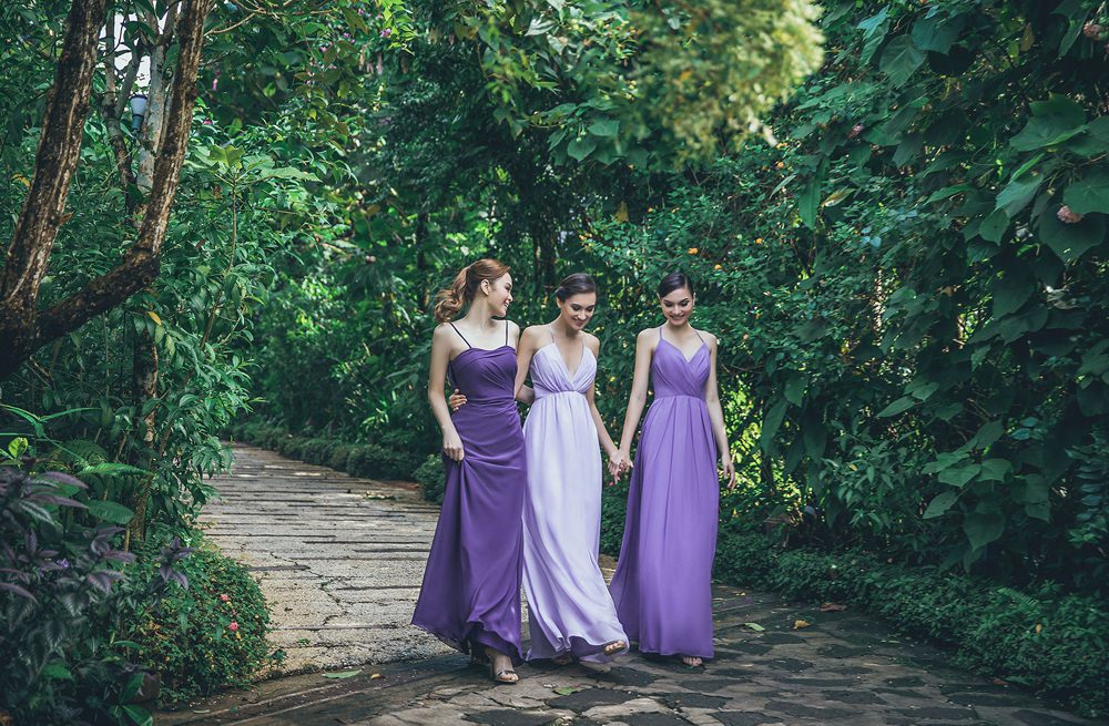 CocoMelody Wedding Bridesmaid Dresses Gowns Bridal