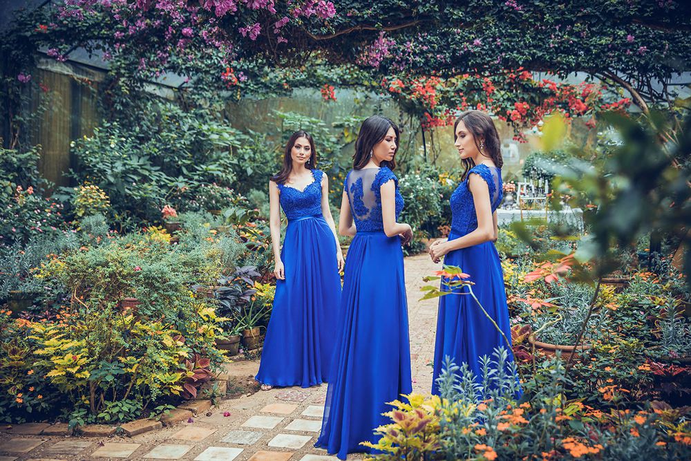 CocoMelody Wedding Bridesmaid Dresses Gowns Bridal