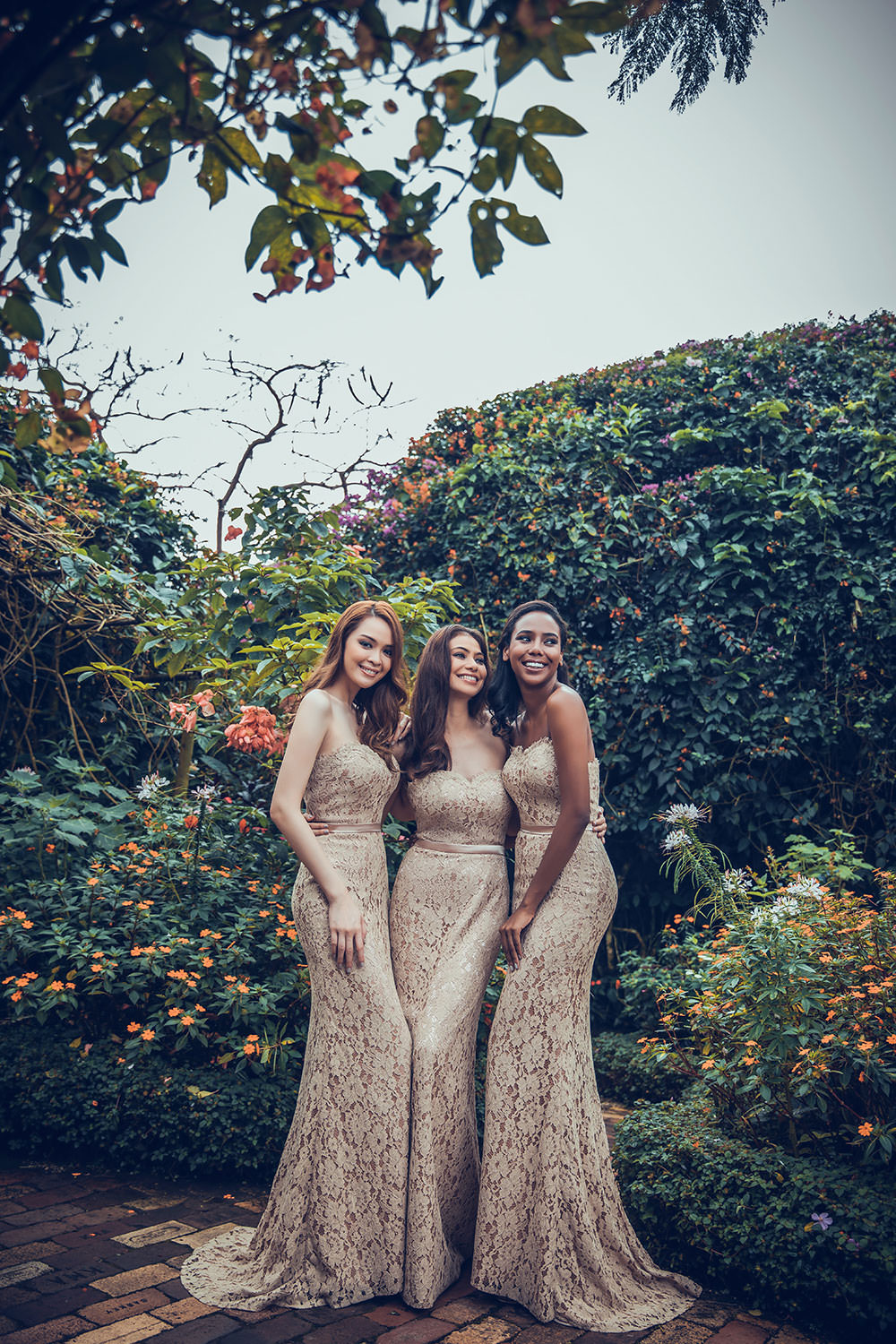 CocoMelody Wedding Bridesmaid Dresses Gowns Bridal